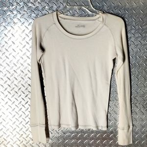 Columbia Long Sleeve Shirt sz M Activewear Waffle Material